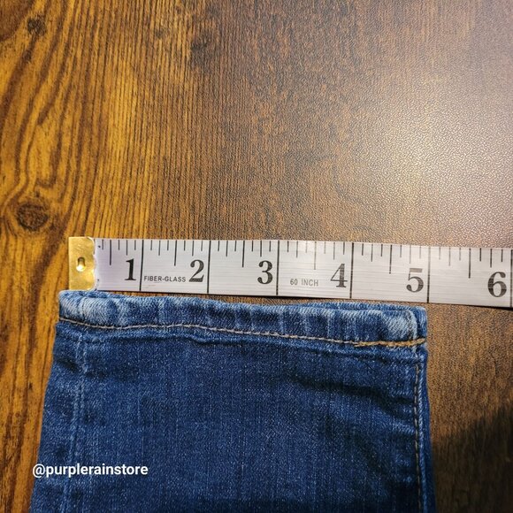Madewell Jeans 27 Curvy High Rise Skinny Moreaux Wash AA621 Tummy Control - Picture 12 of 13